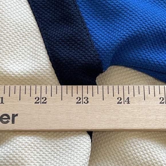 Pixar Shirt Mens Medium Blue Cream Riley Joy Hockey Jersey Inside Out Disney - Picture 7 of 11